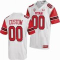 Custom Utah Utes white college football jerseys-PNS