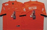 Clemson Tigers DeShaun Watson #4 fashion College Football Jersey - Orange