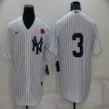 Nike New York Yankees #3 Babe Ruth white majestic baseball Jersey-BD