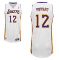 Los Angeles Lakers 12# Dwight Howard Alternate NBA White Jersey