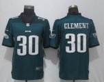 Nike Philadelphia Eagles 30 Clement Green Color Rush Limited Jersey