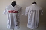 NCAA SOONERS blank white jerseys