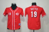 MLB Youth Jerseys Cincinnati Reds 19 Votto Red