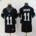 Youth Philadelphia Eagles #11 Carson A.J. Brown black Color Rush Limited Jersey-BD