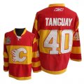 NHL Calgary Flames 40 TANGUAY Red Jerseys