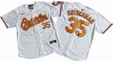 Men's Baltimore Orioles Adley Rutschman Nike White Home Limited Player Jersey big size