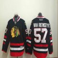 Reebok Chicago Blackhawks #57 Trevor Van Riemsdyk black Ice Hockey Jerseys