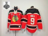 2013 NHL Stanley Cup Chicago Blackhawks Bobby Hull 9 Red jerseys