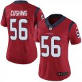 Women Houston Texans #56 Brian Cushing red Color Rush Limited Jersey