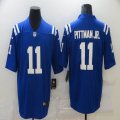 Indianapolis Colts #11 Michael Pittman Jr. blue nike Color Rush Limited Jerseys