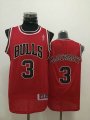 Chicago Bulls Doug McDermott 3 red nba basketball Jersey