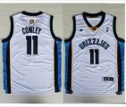 Adidas NBA Memphis Grizzlies 11 CONLEY white Jerseys