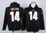 Nike Cincinnati Bengals 14 Andy Dalton nfl Hooded Sweatshirt