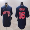 Nike Boston Red Sox #16 Jarren Duran blur majestic MLB baseball jerseys-BD 01