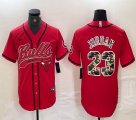 Nike Chicago Bulls #23 Michael Jordan red basketball jerseys Joint name-BD 01