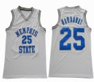 Memphis State #25 Penny Hardaway White college basketball jerseys-GLT