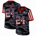 Custom Nike Patriots #24 Stephon Gilmore 2020 Nike Camo USA Salute to Service Limited Jersey-ZH