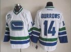 reebok Vancouver Canucks #14 BURROWS white Jersey