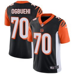 Nike Cincinnati Bengals #70 Cedric Ogbuehi black Color Rush Limited Jersey