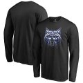 Arizona Wildcats Midnight Mascot Long Sleeve T-Shirt - Black