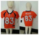 Nike Denver Broncos Wes Welker 83 Orange nfl children jerseys