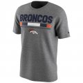 Denver Broncos Nike Sideline Legend Staff Performance T-Shirt - Charcoal