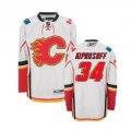 NHL Calgary Flames #34 Kiprusoff White Jersey