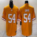 Nike Tampa Bay Buccaneers #54 Lavonte David Yellow throwback Color Rush Limited Jersey -BD