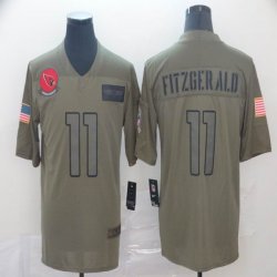 Arizona Cardinals #11 Larry Fitzgerald Nike Camo 2019 Salute to Service Limited Jersey