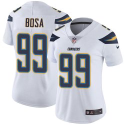 Women Chargers #99 Joey Bosa Nike white Color Rush Limited Jersey