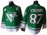 Pittsburgh Penguins #87 S.Crosby kid green NHL Jersey