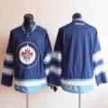 Winnipeg Jets Jerseys blank blue nhl jersey