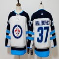 Adidas Winnipeg Jets #37 Dustin Byfuglien white hockey jersey