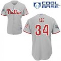 Philadelphia Phillies 34# Cliff Lee MLB jersey