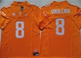 Tennessee Volunteers #8 Nico Iamaleava ornage college football jerseys-PNS