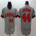 2016 Anaheim Angels #44 Reggie Jackson gray elite baseball jersey