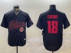 Nike Atlanta Falcons #18 Kirk Cousins black Color Rush Limited Jersey Joint name-BD 01