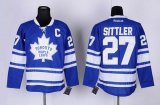 CCM Toronto Maple Leafs 27# Sittler 1978 CCM Vintage Throwback Jersey Blue