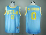 Addidas UCLA Bruins Russell Westbrook 0 Blue College Basketball Jersey