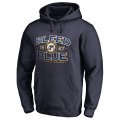 Men's St. Louis Blues Fanatics Branded Navy Big & Tall Hometown Collection Bleed Blue Pullover Hoodie