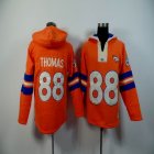 Denver Broncos #88 Demaryius Thomas orange nfl Hooded Sweatshirt