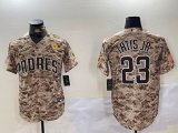 Nike San Diego Padres #23 Fernando Tatis Jr. camo majestic baseball Jersey-BD 02