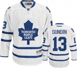 NHL Toronto Maple Leafs #13 Mats Sundin White Jersey