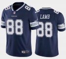 Youth Nike Dallas Cowboys #88 CeeDee Lamb blue Color Rush Limited Jersey-BD