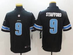 Men Detroit Lions #9 Matthew Stafford Nike black Color Rush Limited Jersey