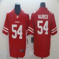 San Francisco 49ers #54 Fred Warner nike red Color Rush Limited Jersey