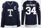 Customized 2022 Toronto Maple Leaf blue nhl Jerseys