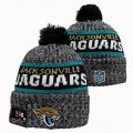 2024 Jacksonville Jaguars gray black NFL Sports Cuffed Knit Hats