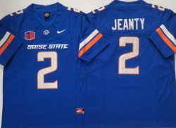 Boise State Broncos #2 Ashton Jeanty blue college football jerseys-PNS