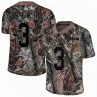 Men Baltimore Ravens #3 Griffin III nike Camo Color Rush Limited Jersey